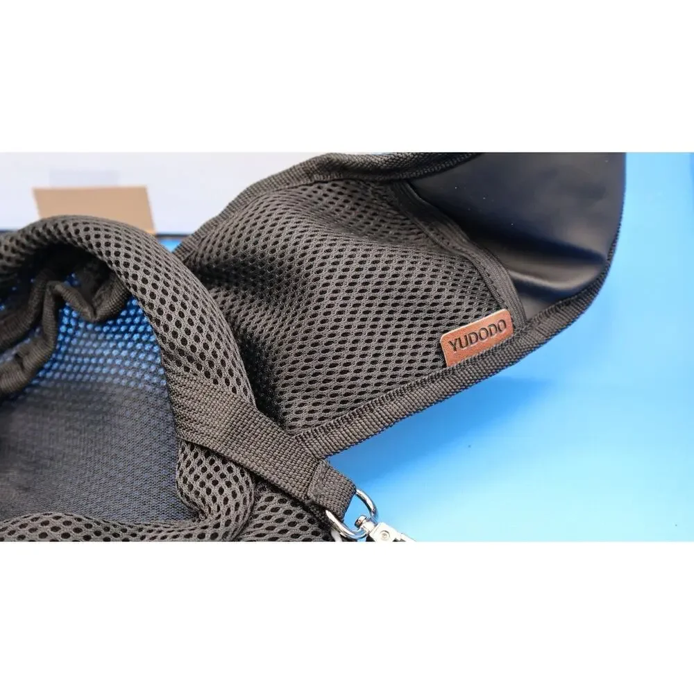 YUDODO Pet Dog/Cat Sling Carrier Breathable Mesh Travel Sling Bag Size Small